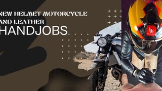 pov handjobs in new helmet motorcycle