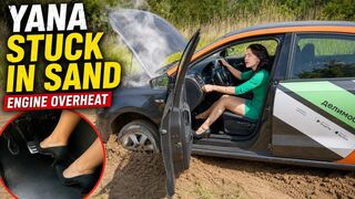 Yana Engine Overheat While Stuck in Sand Full Video 11 Min