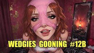 Wedgies Gooning #12B: Bratty Panty Pull Trance (Animated)