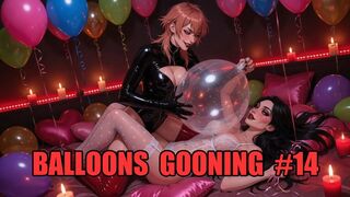Balloons Gooning #14: Latex Tension Overload