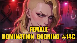 Female Domination Gooning #14C: Latex Throne Eternal Surrender (Animated, Music)