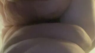 POV fat feeder girlfriend shows you her weight gain by jiggling her delicious fat