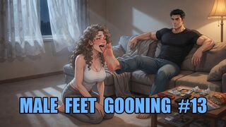 Male Feet Gooning #13: Surrender Your Mind to Masculine Soles
