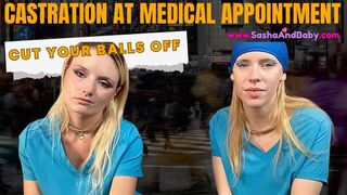 Castration at Check up Slice Your Balls Off