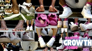 Orgasm Sneakers Destruction, Monster Feet Growth - Hulk Feet, Transformation Fetish, Growth Fetish, Height Transformation