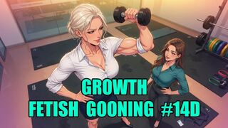 Growth Fetish Gooning #14D: Hyper Goddess Expansion Overload (Animated, Music, Text)