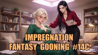 Impregnation Fantasy Gooning #14C: Fertility Goddess Breeding Trance (Animated, Music)